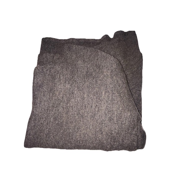 S/M Women's Brown Wool Mixed Blend. Grade & Gather Sweater Three-Quarter Sleeve. - Picture 2 of 5